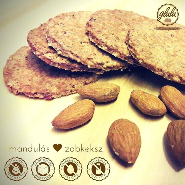 mandulás zabkeksz